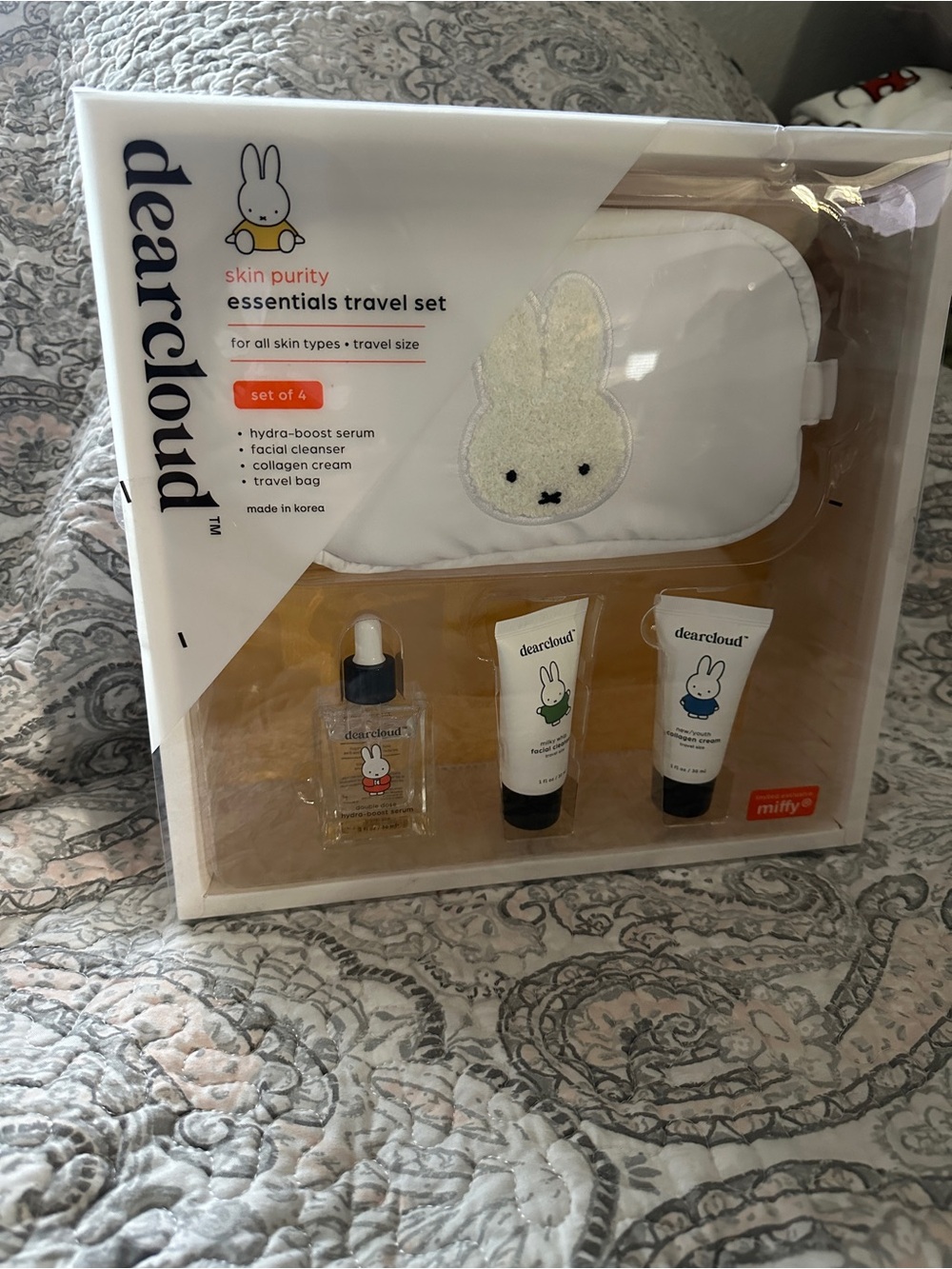 New: miffy Dearcloud Travel Set